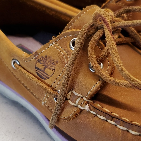 TIMBERLAND wms leather loafers (sz 6.5) - Picture 6 of 8